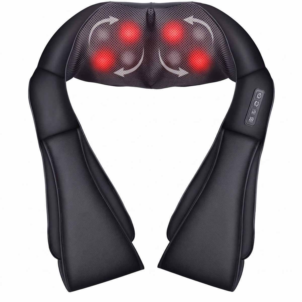 Heated Neck & Shoulder Massager – Deep Kneading Recovery