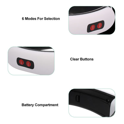 New Neck and back Massager Device Electric Muscle Vibration Stimulation Relaxation Instrument For Neck and back care