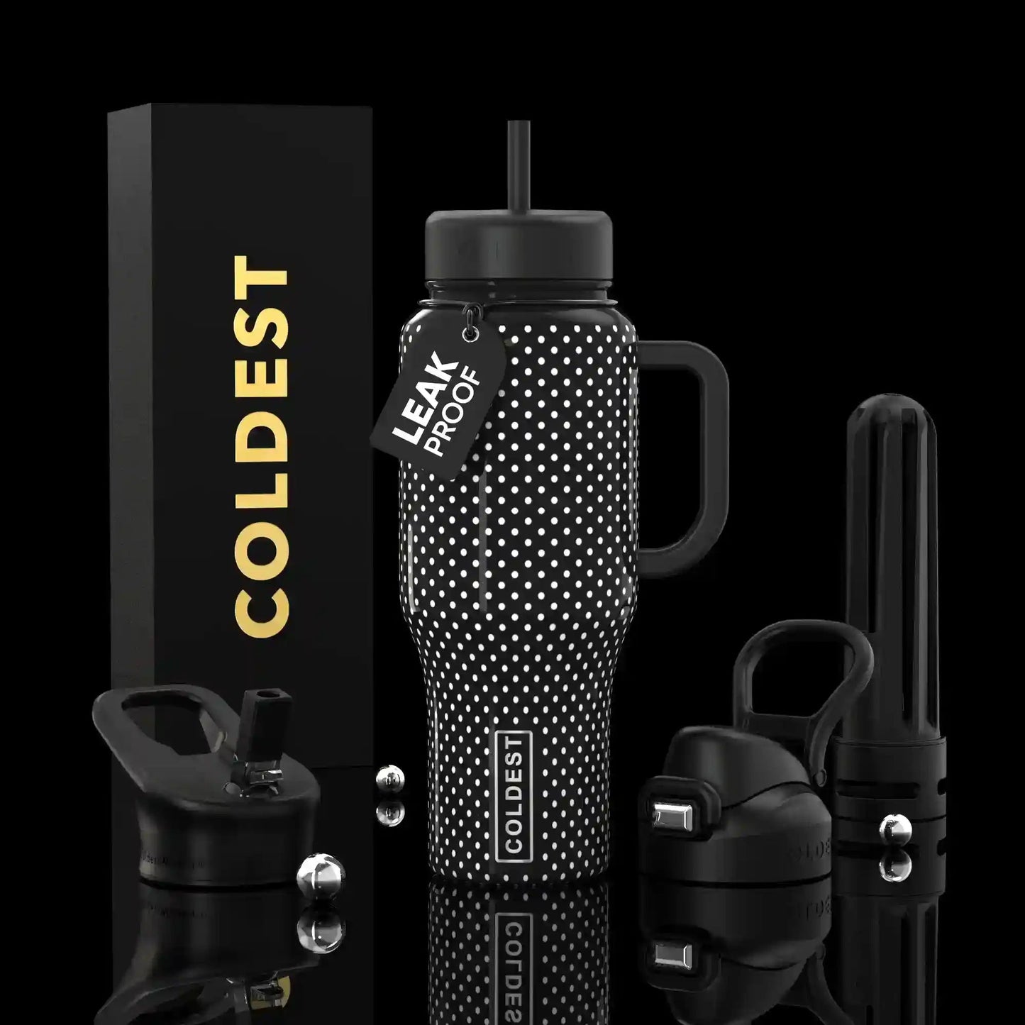 COLDEST 36 oz Insulated Stainless Steel Water Bottle | Limitless Series
