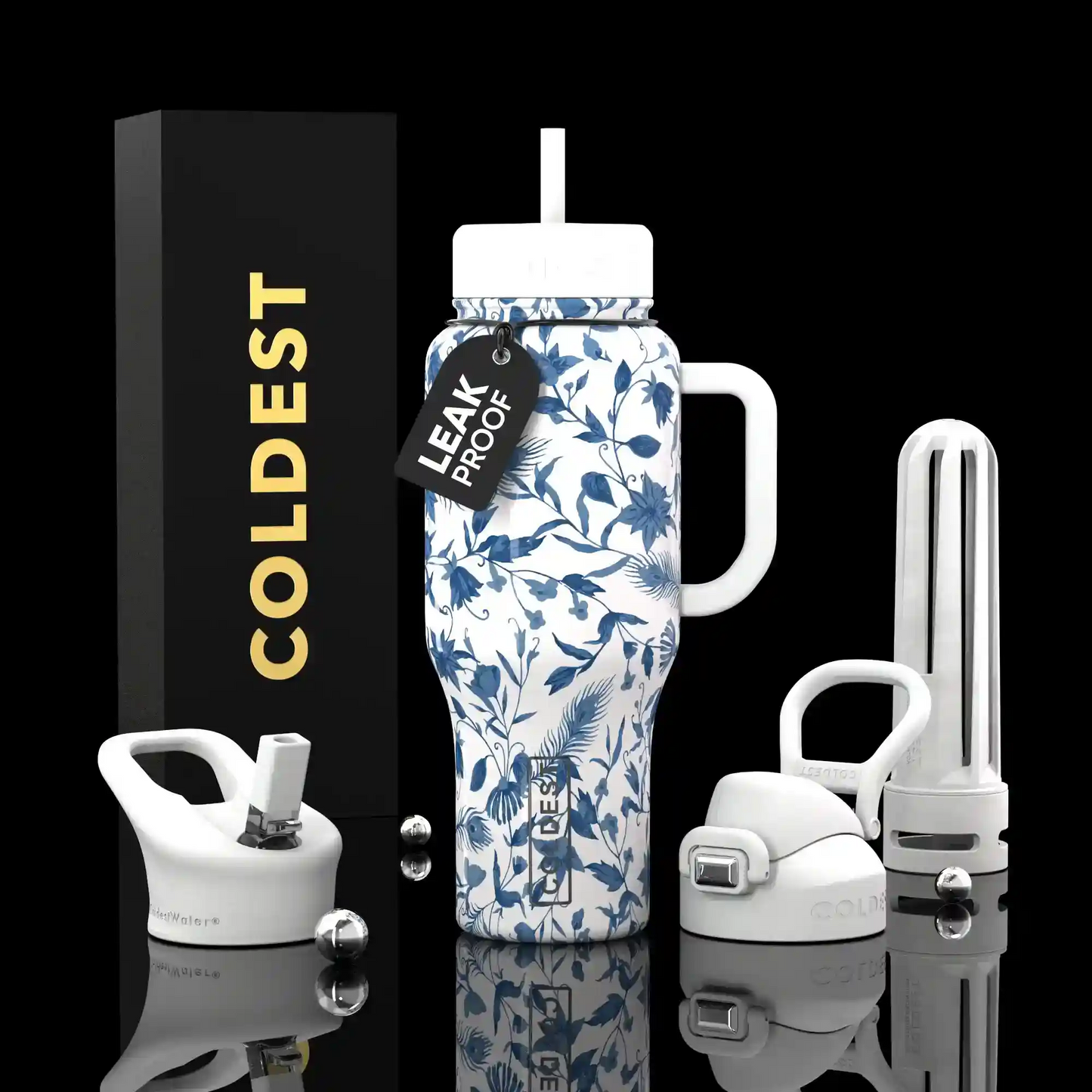 COLDEST 36 oz Insulated Stainless Steel Water Bottle | Limitless Series