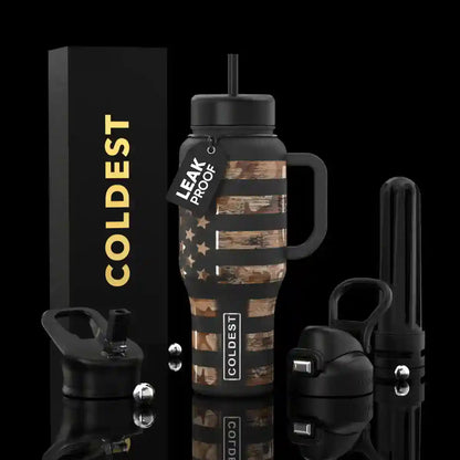 COLDEST 36 oz Insulated Stainless Steel Water Bottle | Limitless Series
