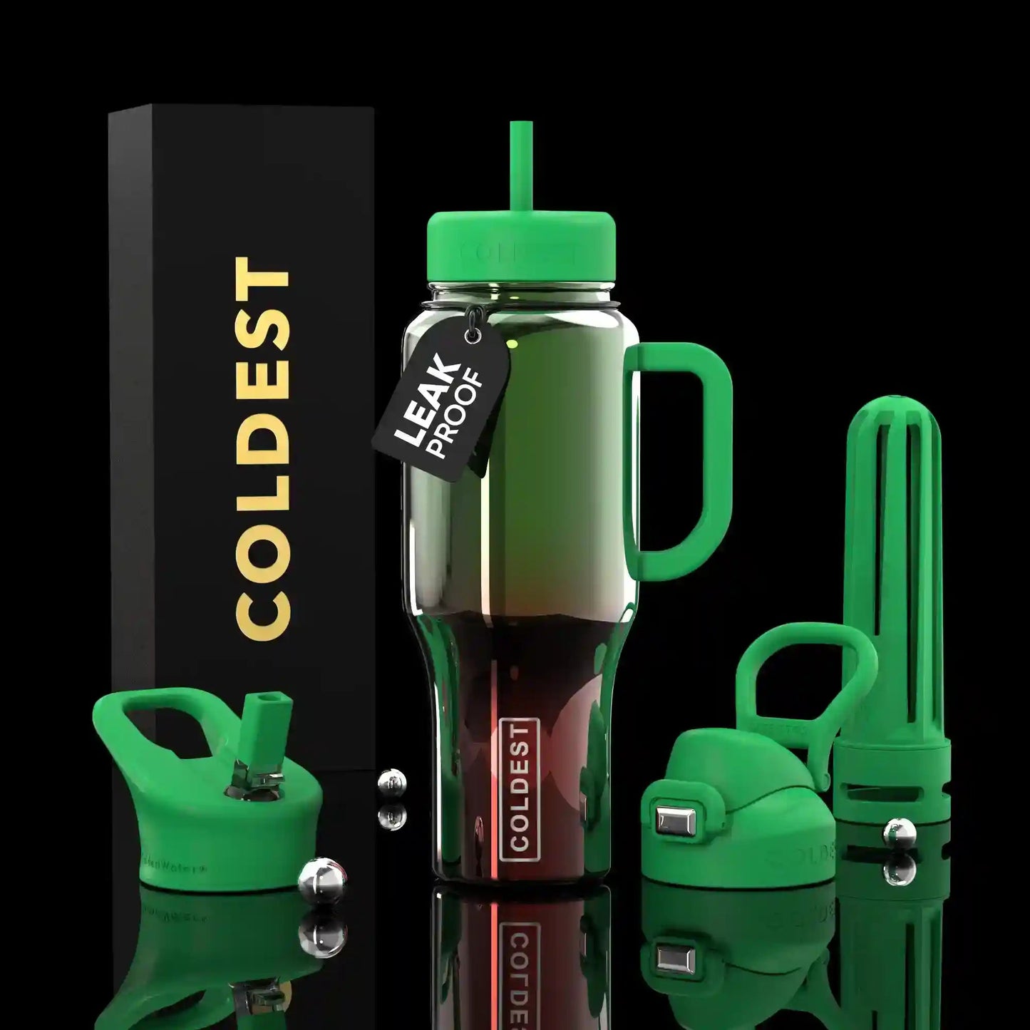 COLDEST 36 oz Insulated Stainless Steel Water Bottle | Limitless Series
