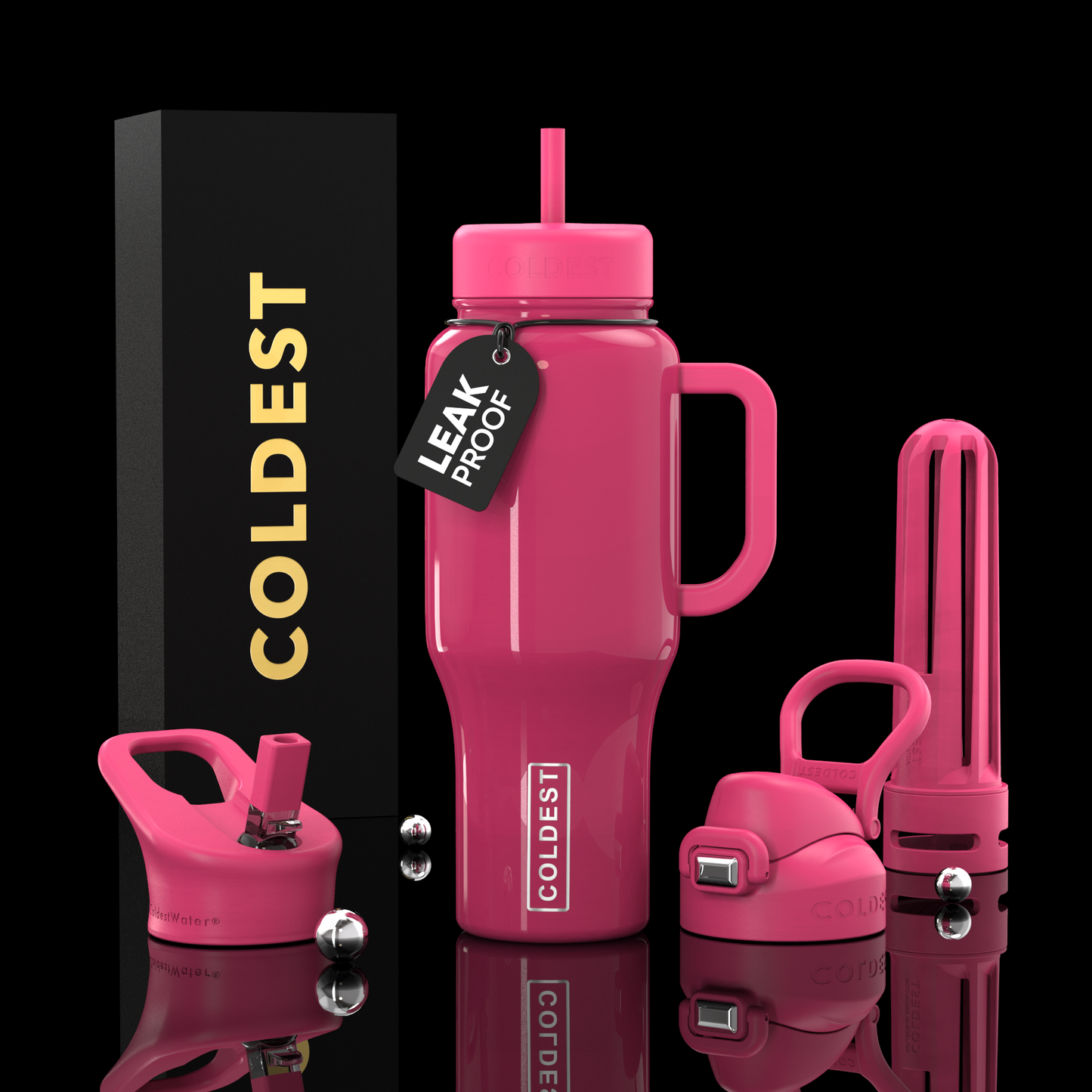COLDEST 36 oz Insulated Stainless Steel Water Bottle | Limitless Series