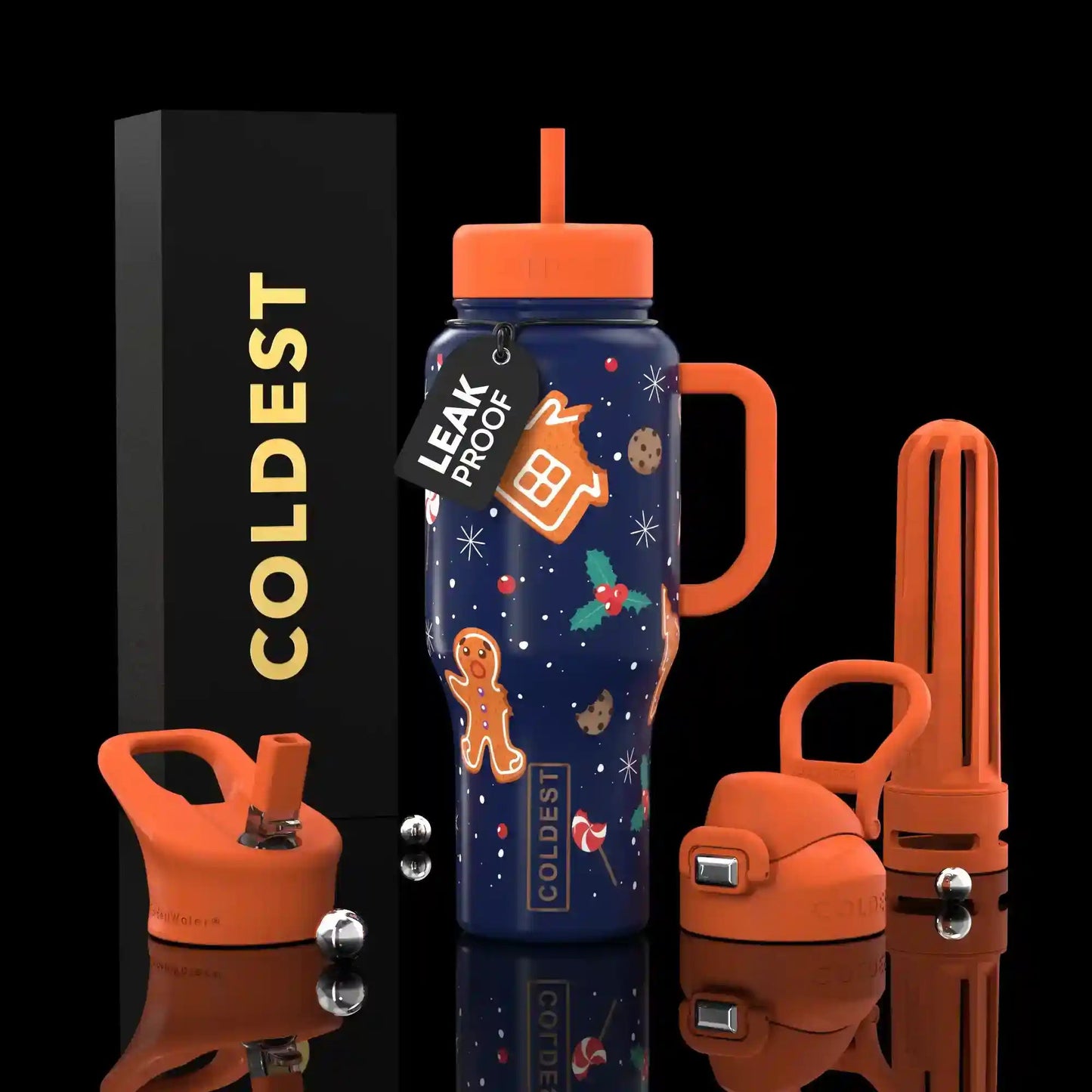 COLDEST 36 oz Insulated Stainless Steel Water Bottle | Limitless Series