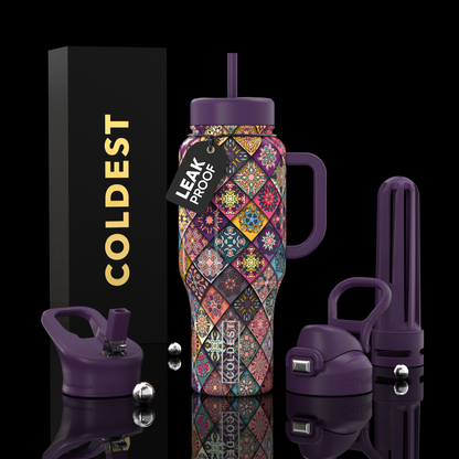 COLDEST 36 oz Insulated Stainless Steel Water Bottle | Limitless Series