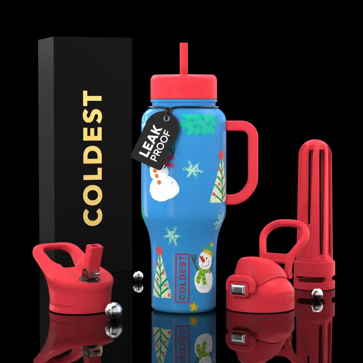 COLDEST 36 oz Insulated Stainless Steel Water Bottle | Limitless Series