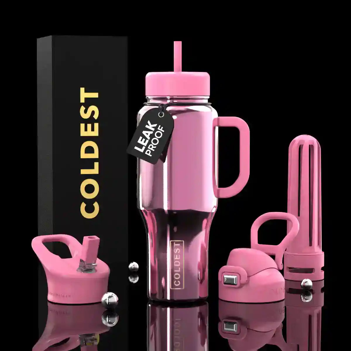 COLDEST 36 oz Insulated Stainless Steel Water Bottle | Limitless Series