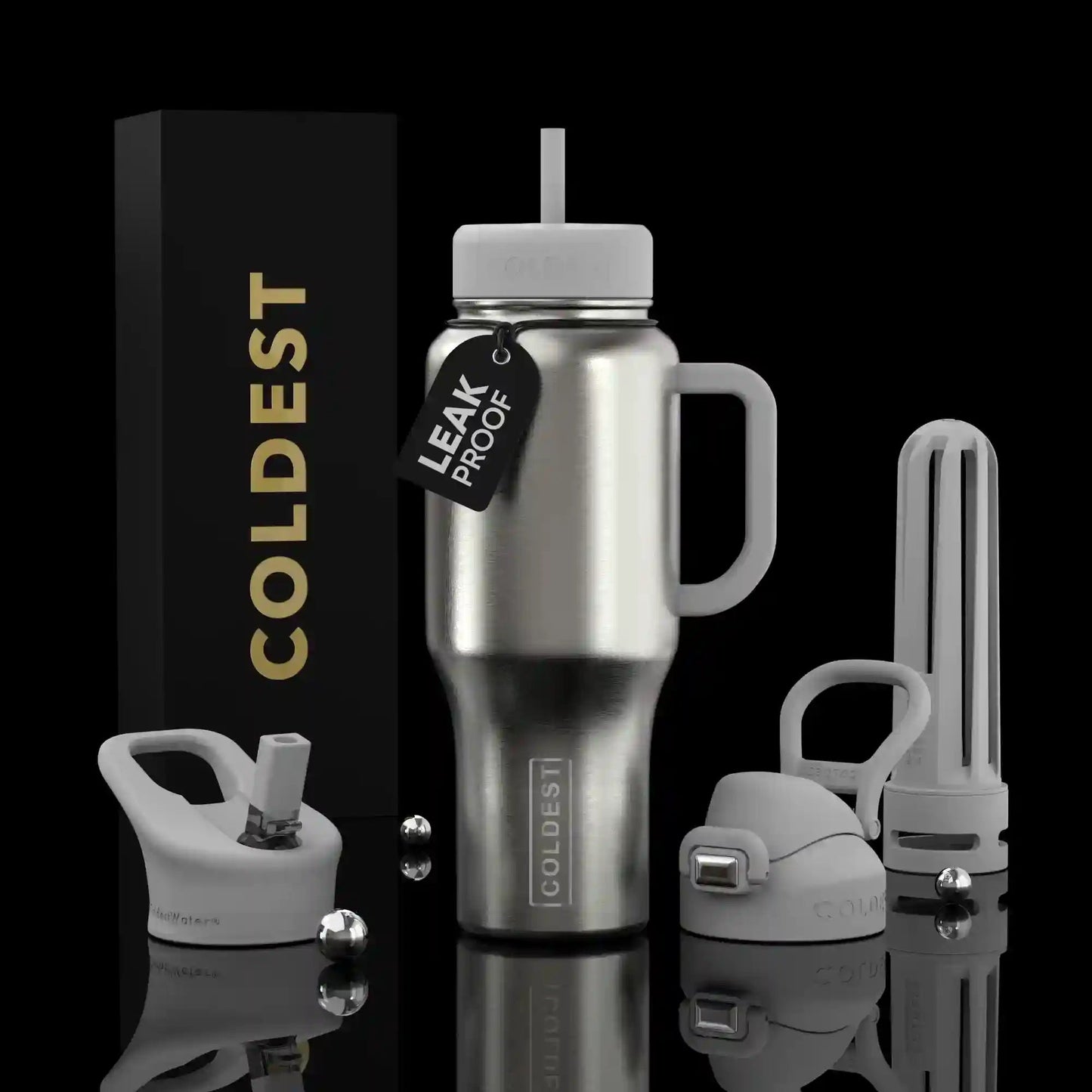 COLDEST 36 oz Insulated Stainless Steel Water Bottle | Limitless Series