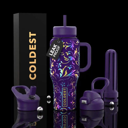 COLDEST 36 oz Insulated Stainless Steel Water Bottle | Limitless Series