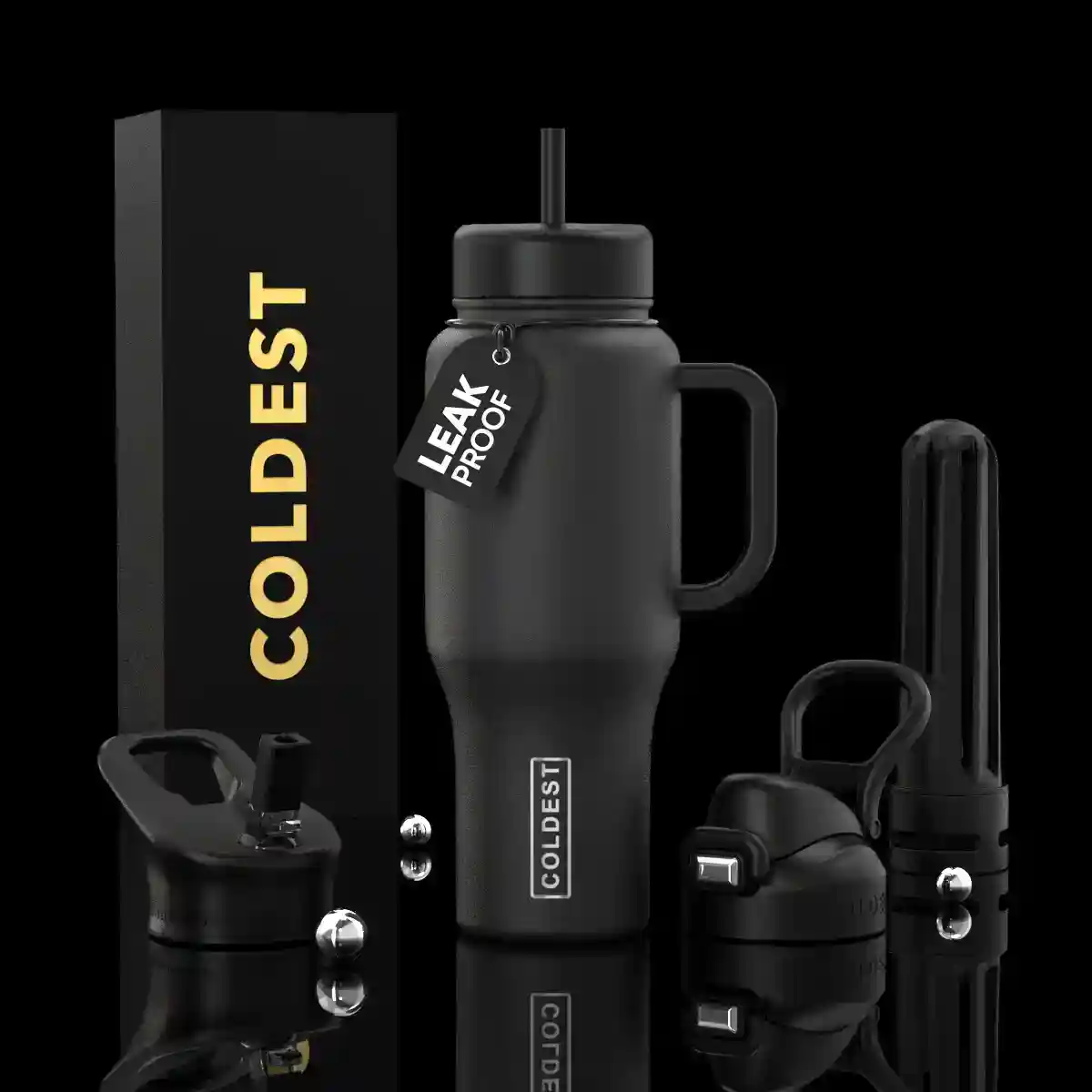 COLDEST 36 oz Insulated Stainless Steel Water Bottle | Limitless Series