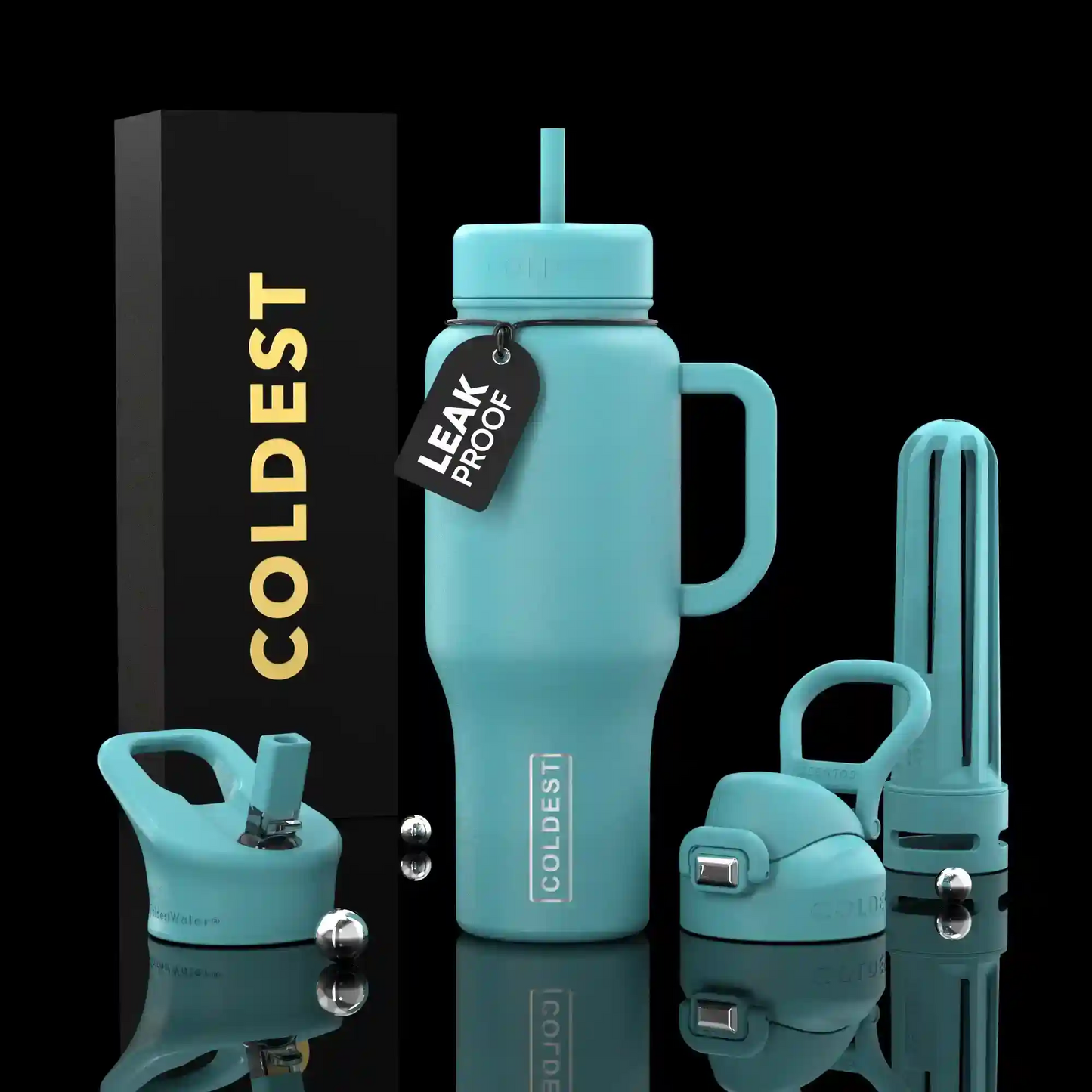 COLDEST 36 oz Insulated Stainless Steel Water Bottle | Limitless Series