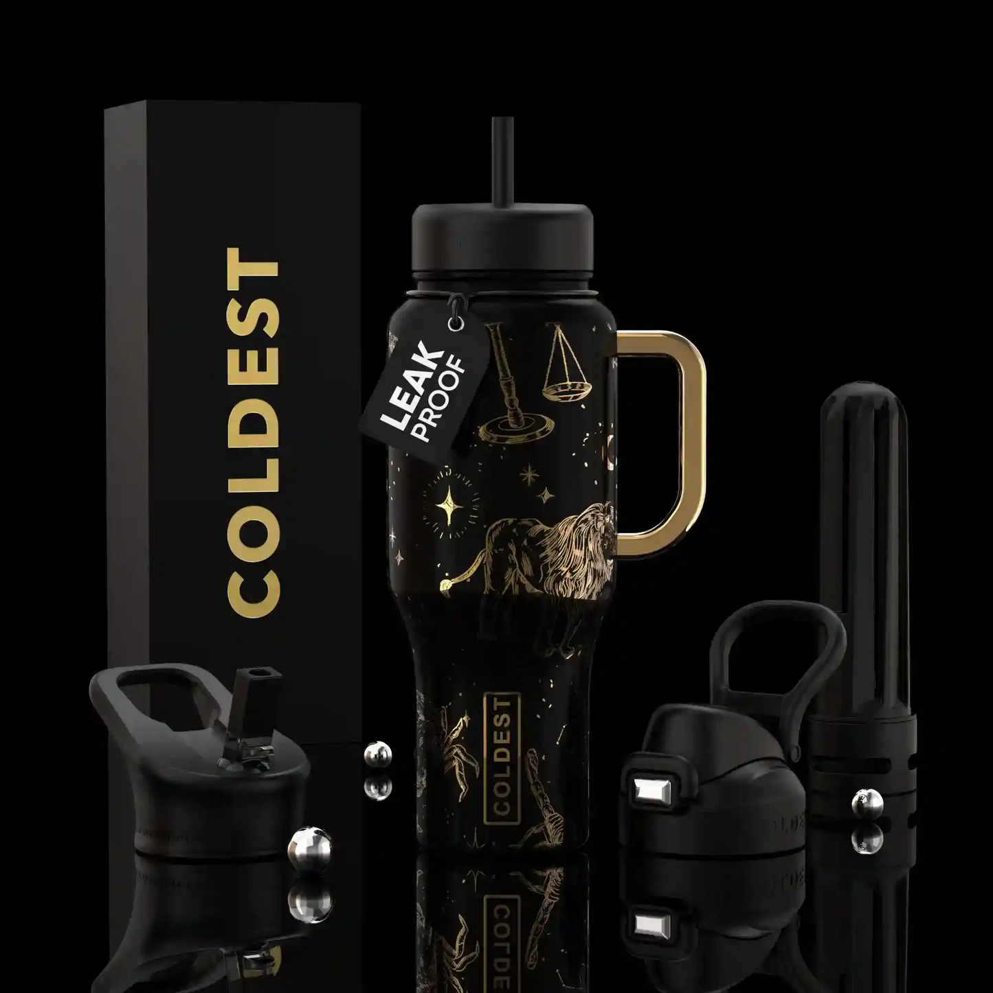COLDEST 36 oz Insulated Stainless Steel Water Bottle | Limitless Series