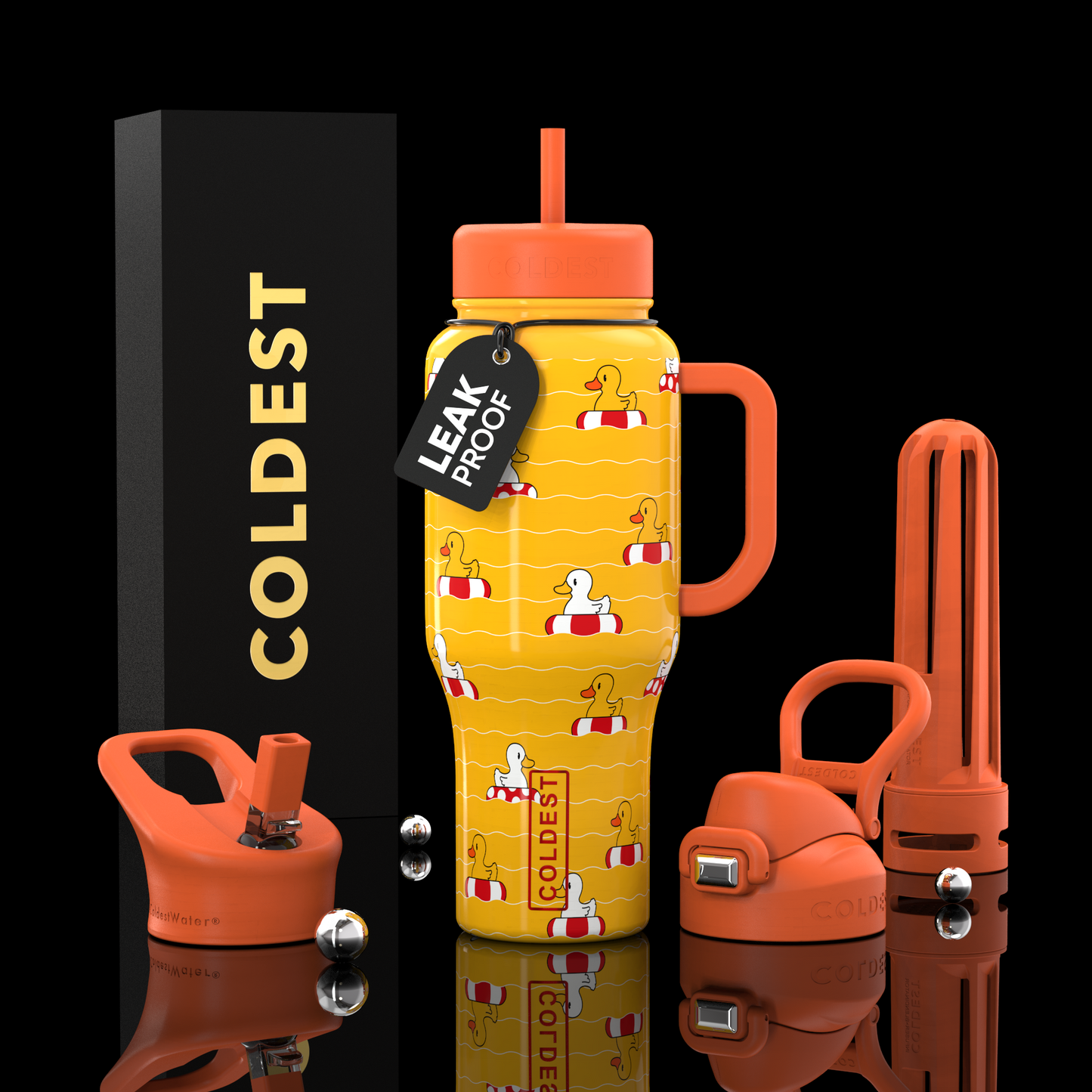 COLDEST 36 oz Insulated Stainless Steel Water Bottle | Limitless Series