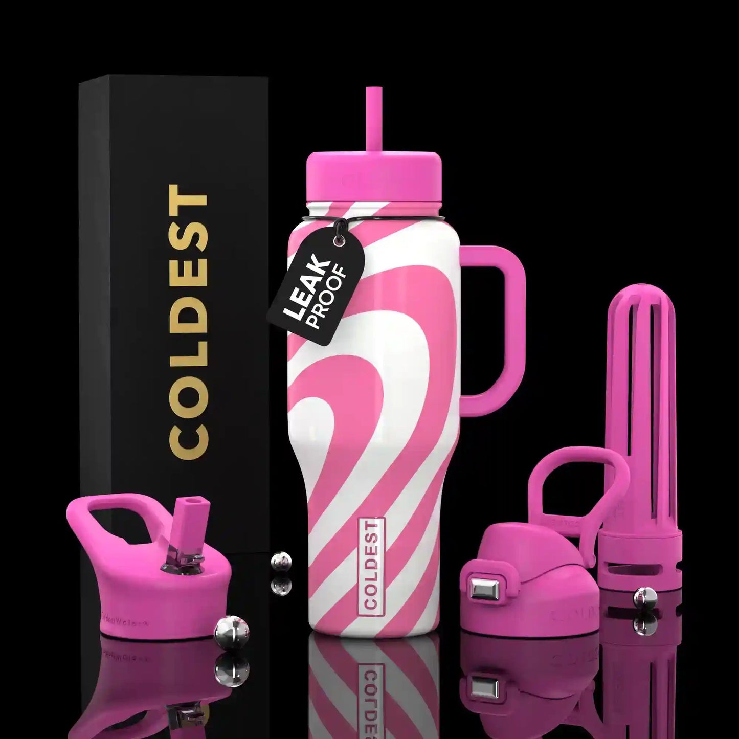 COLDEST 36 oz Insulated Stainless Steel Water Bottle | Limitless Series