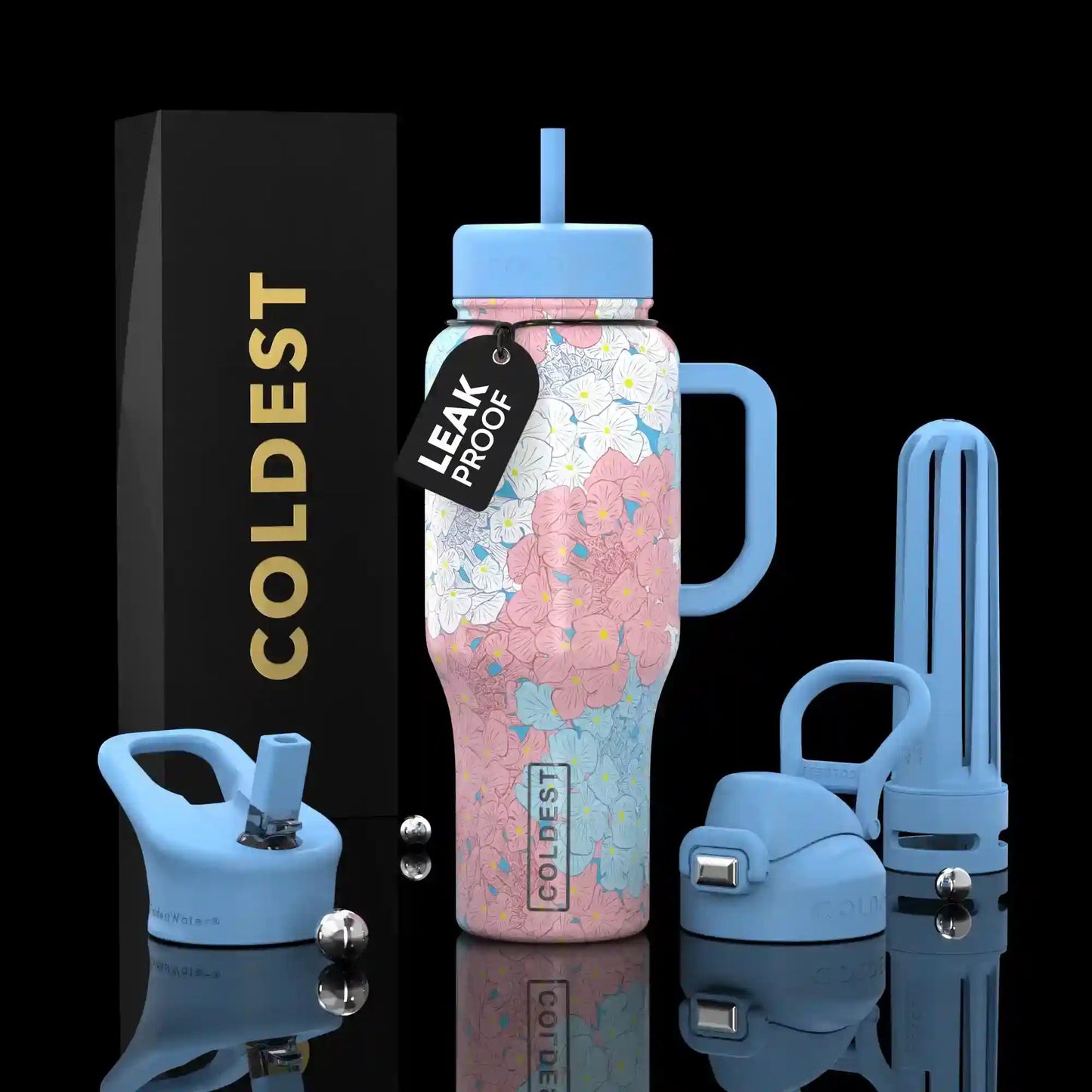 COLDEST 36 oz Insulated Stainless Steel Water Bottle | Limitless Series