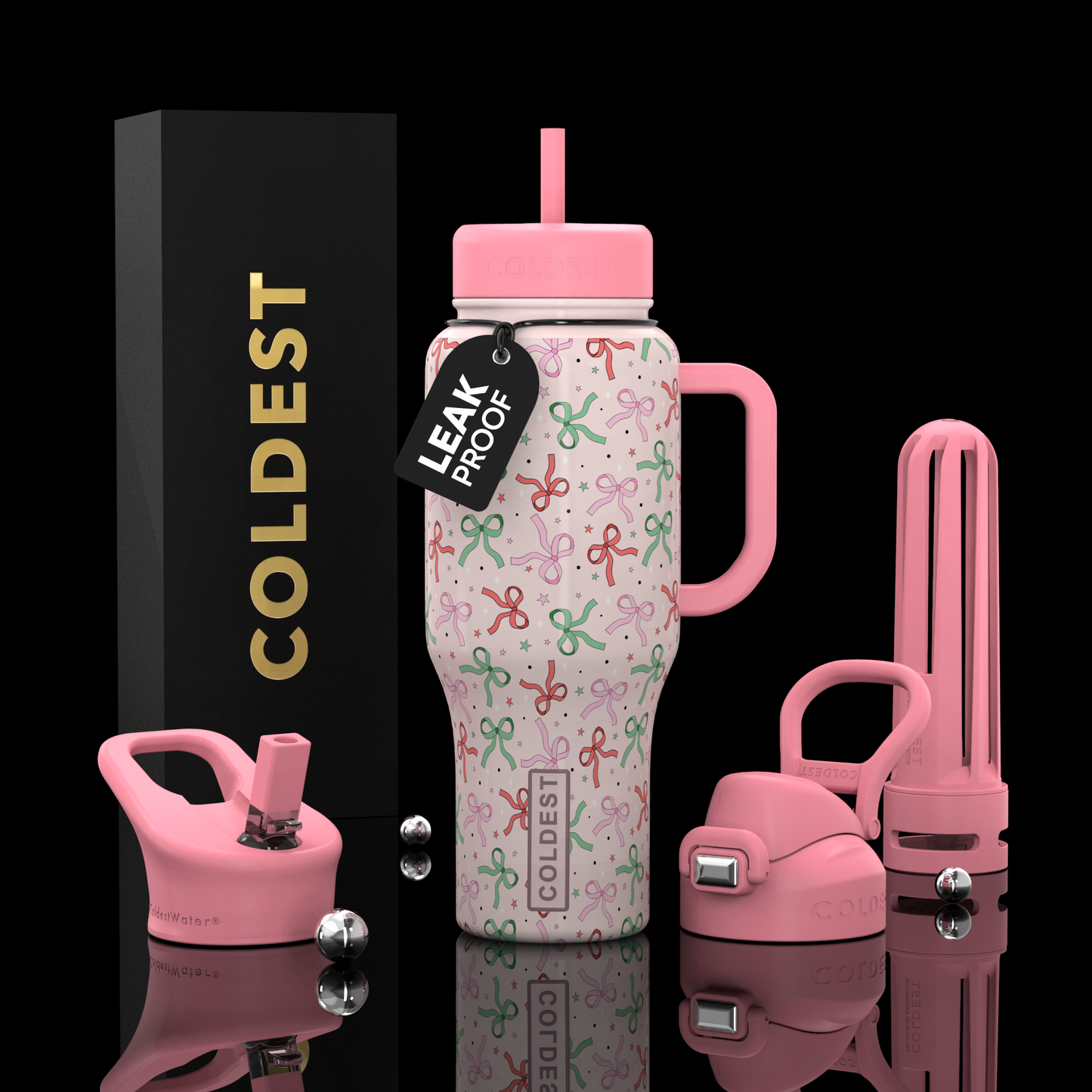 COLDEST 36 oz Insulated Stainless Steel Water Bottle | Limitless Series