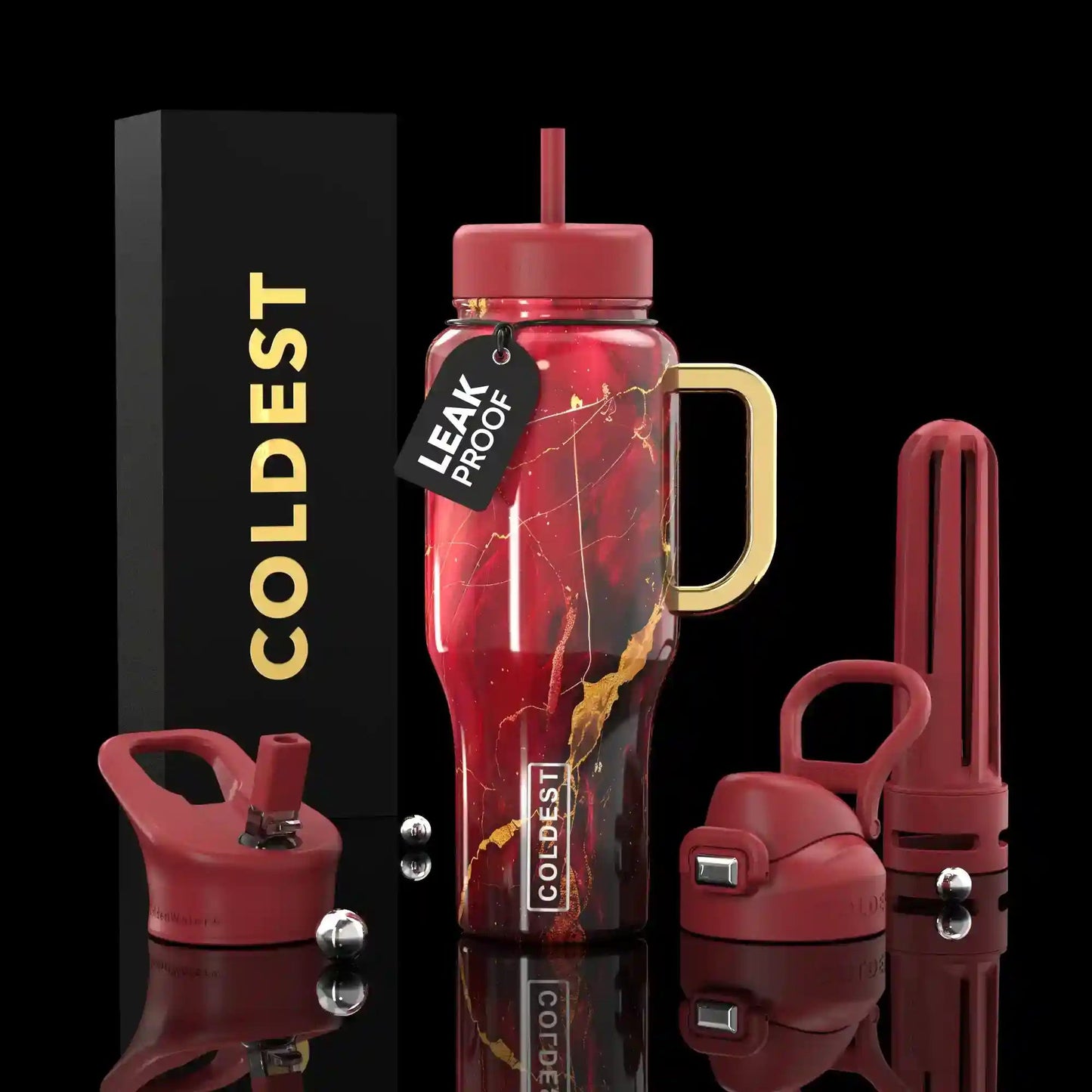 COLDEST 36 oz Insulated Stainless Steel Water Bottle | Limitless Series