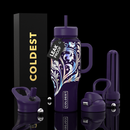 COLDEST 36 oz Insulated Stainless Steel Water Bottle | Limitless Series