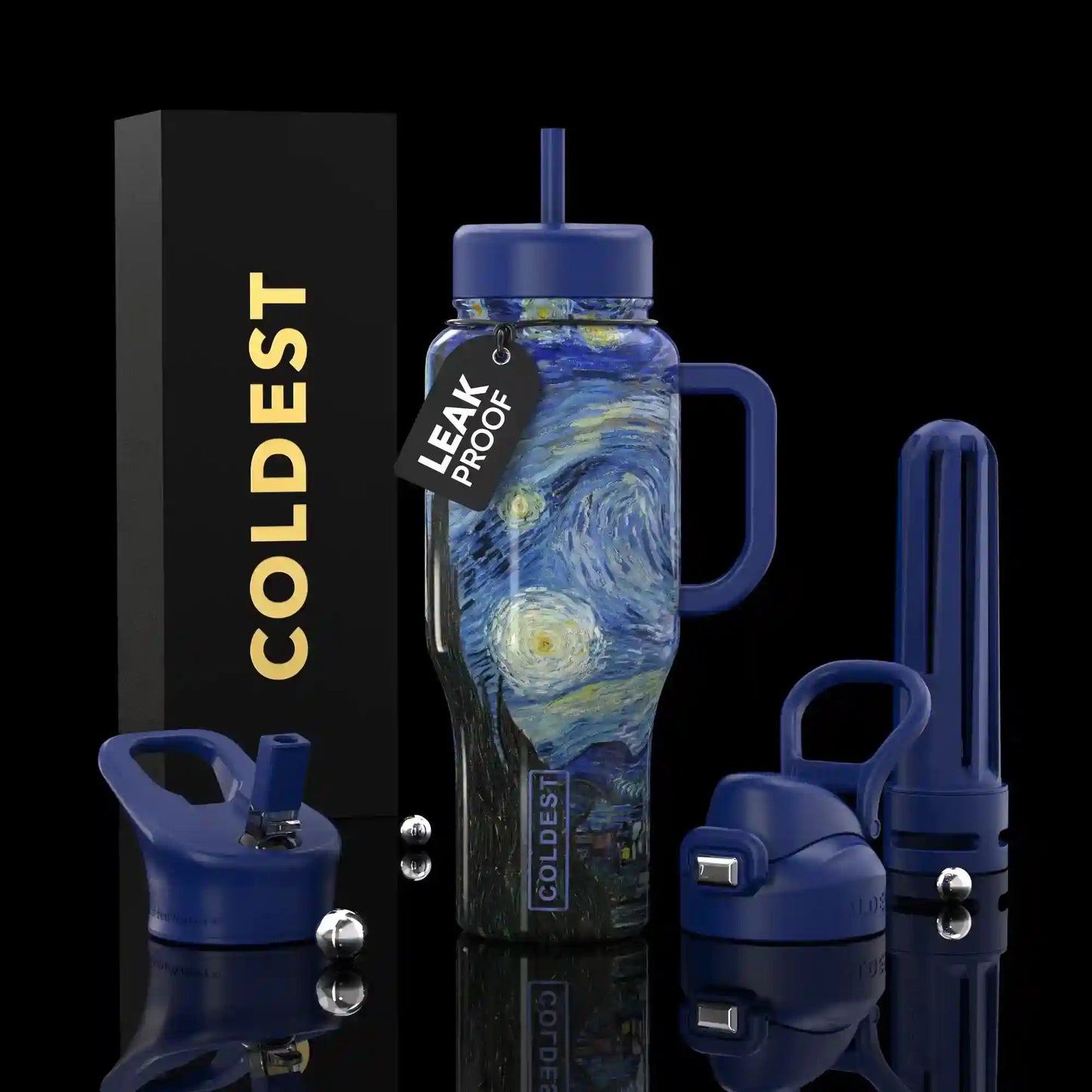 COLDEST 36 oz Insulated Stainless Steel Water Bottle | Limitless Series