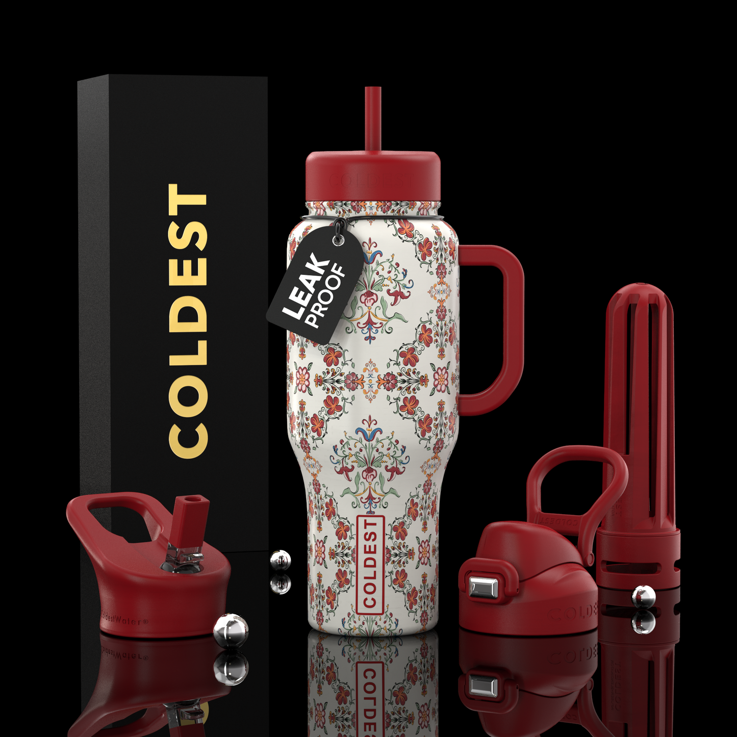 COLDEST 36 oz Insulated Stainless Steel Water Bottle | Limitless Series