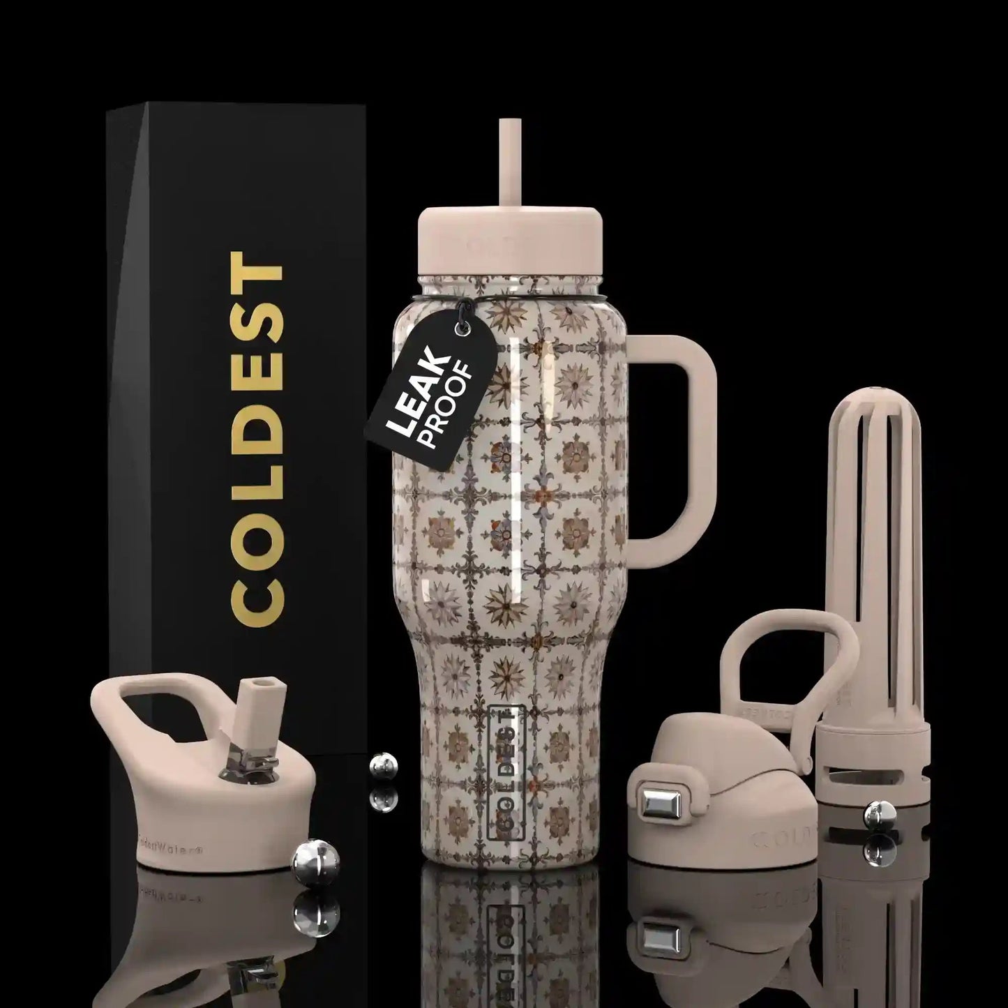 COLDEST 36 oz Insulated Stainless Steel Water Bottle | Limitless Series