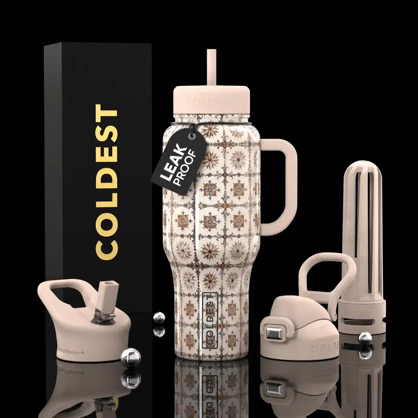 COLDEST 36 oz Insulated Stainless Steel Water Bottle | Limitless Series