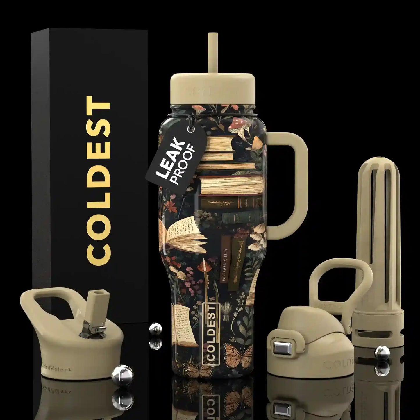 COLDEST 36 oz Insulated Stainless Steel Water Bottle | Limitless Series