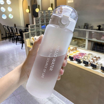 780ml Bottle For Drink Plastic Leak Proof Sports Bottles Shaker Water Bottle Drinkware BPA Free Sports Water Bottle Outdoor Water Bottle with Straw Plastic Portable Water Bottle Camping Bike Bottle Kitchen Tools Drink Water