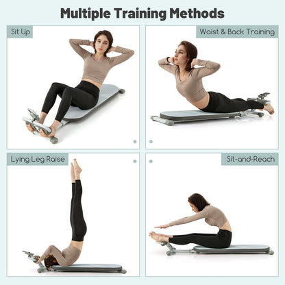 Multifunctional Sit Up Bench Workout Bench with 3 Gear Adjustable Angles and Adjustable Length