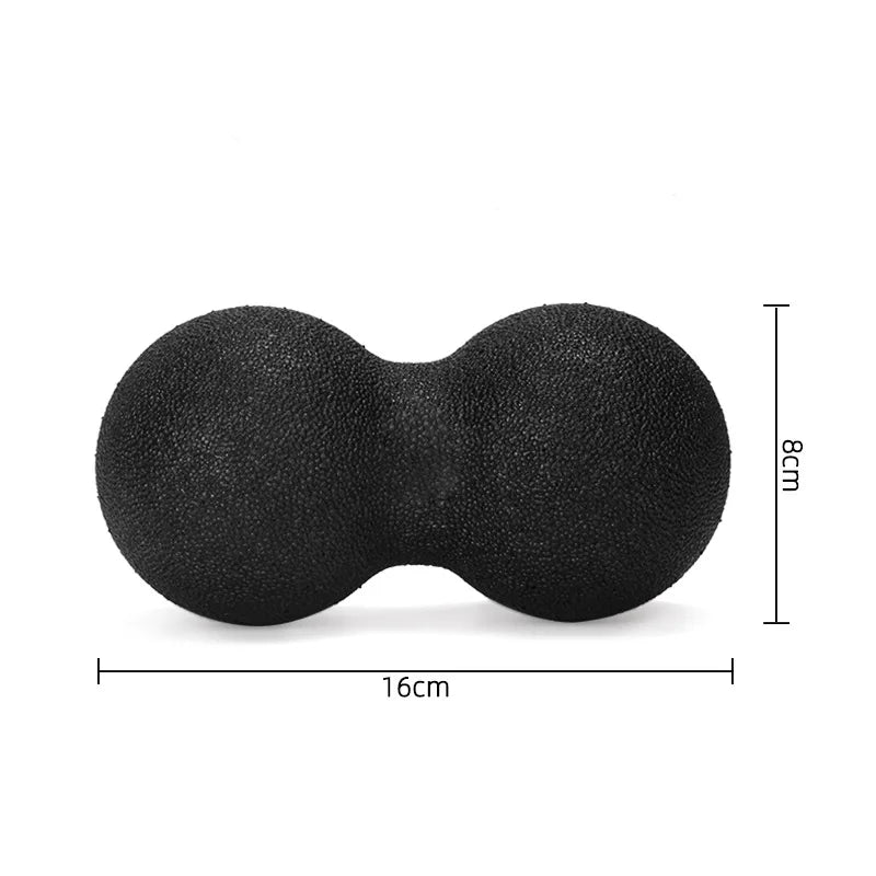 Peanut Massage Acupressure Ball | Trigger Point Massager for Neck and Back