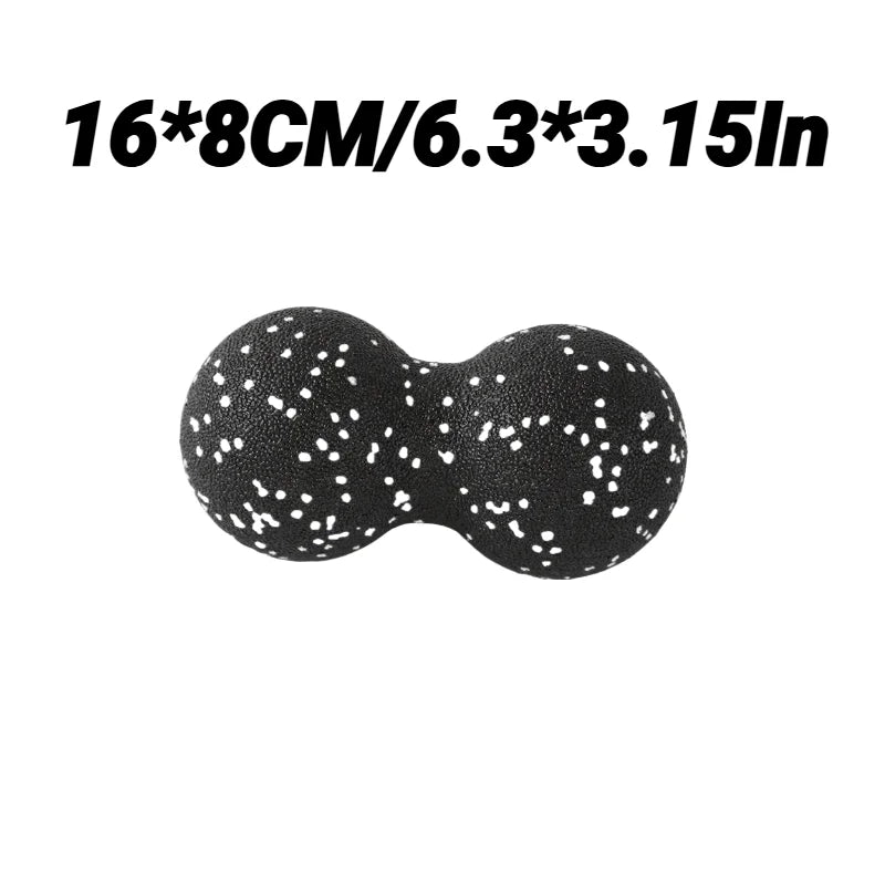 Yoga Peanut Massage Ball Set | Muscle Relaxation & Fascia Release Kit