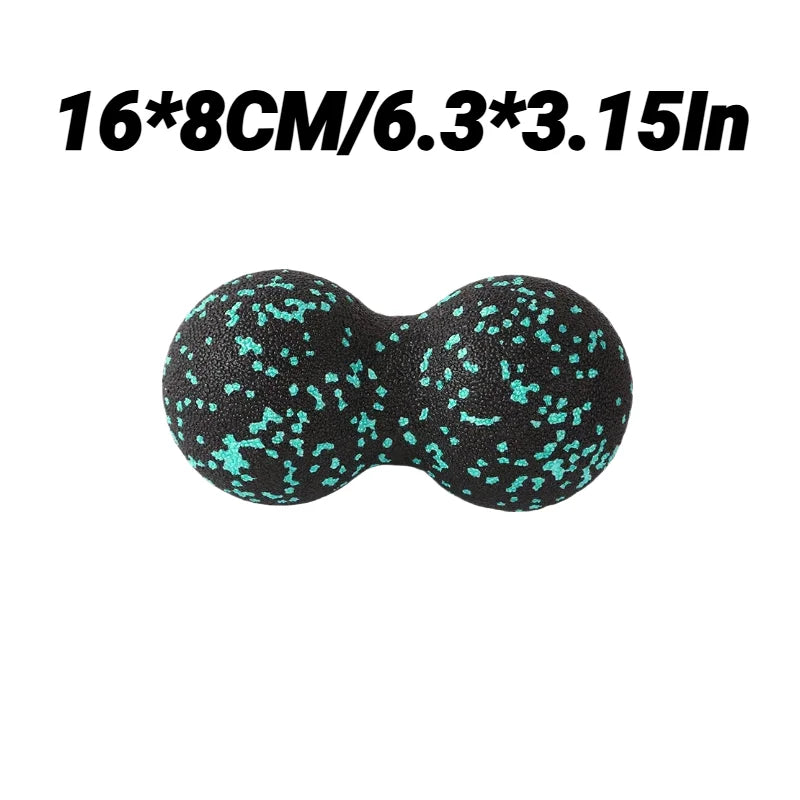 Yoga Peanut Massage Ball Set | Muscle Relaxation & Fascia Release Kit