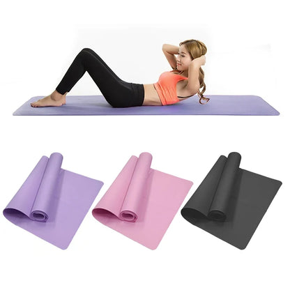 Natural EVA Yoga Mat Anti Slip For Exercise Pilates Gymnastics