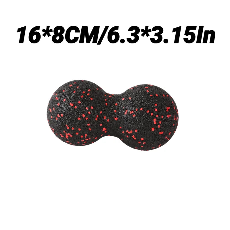 Yoga Peanut Massage Ball Set | Muscle Relaxation & Fascia Release Kit