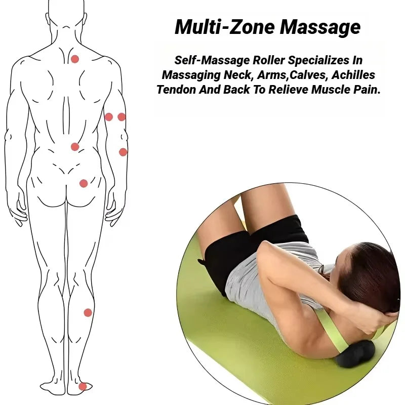 Yoga Peanut Massage Ball Set | Muscle Relaxation & Fascia Release Kit