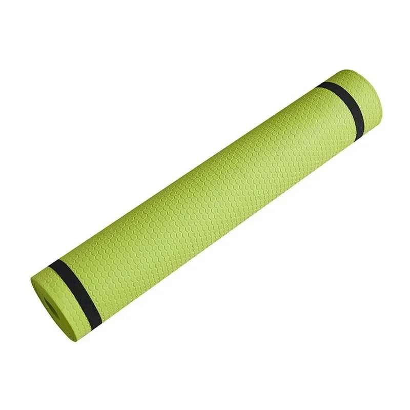 Thick Non-slip Yoga Mat, Comfort Foam, Yoga Mat, EVA Comfort Foam, Exercise Fitness, 6mm Para Exercício E Pilates