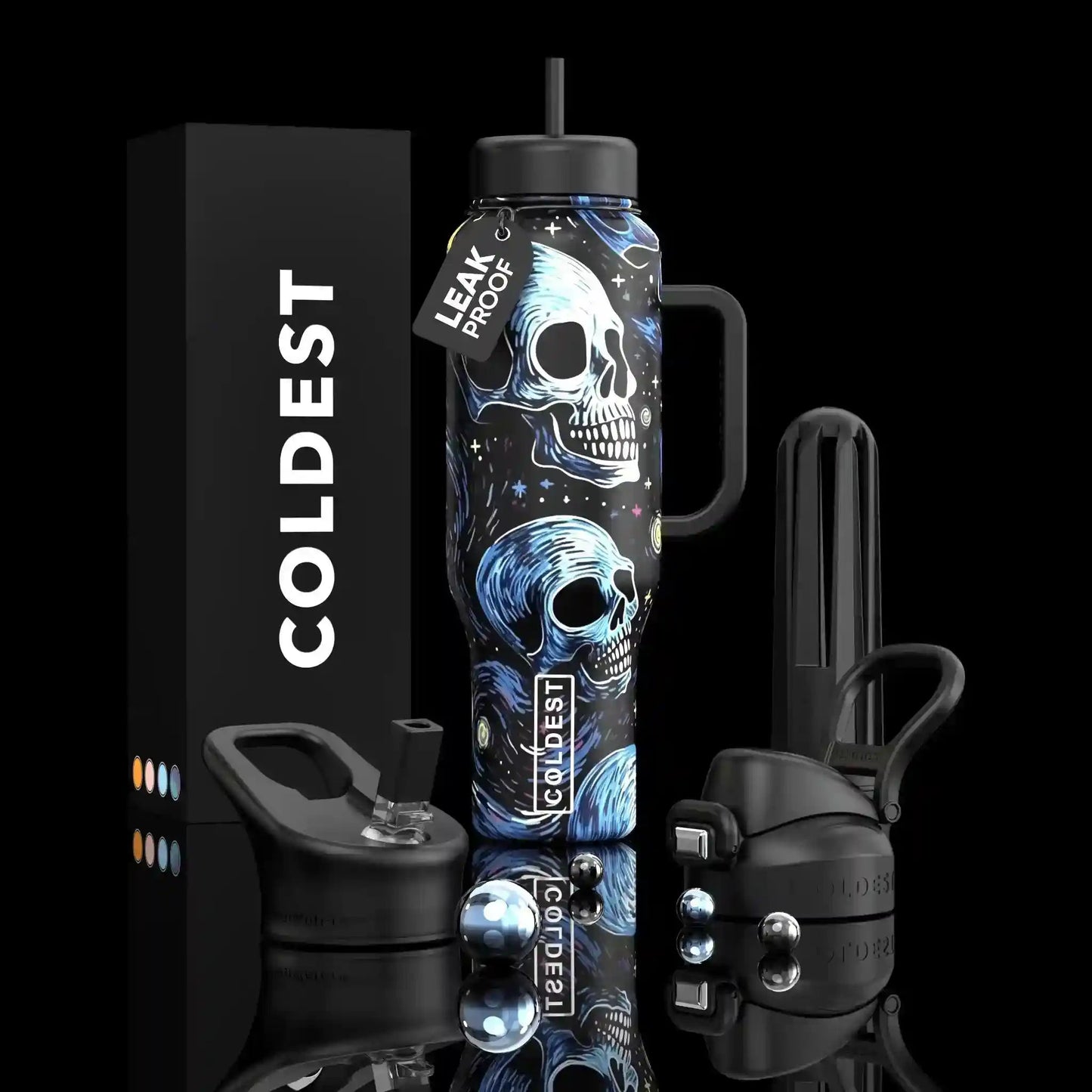 COLDEST 36 oz Insulated Stainless Steel Water Bottle | Limitless Series