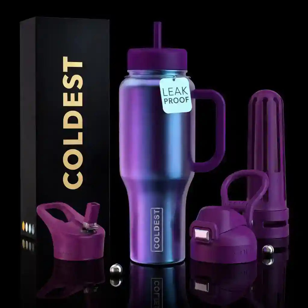 COLDEST 36 oz Insulated Stainless Steel Water Bottle | Limitless Series