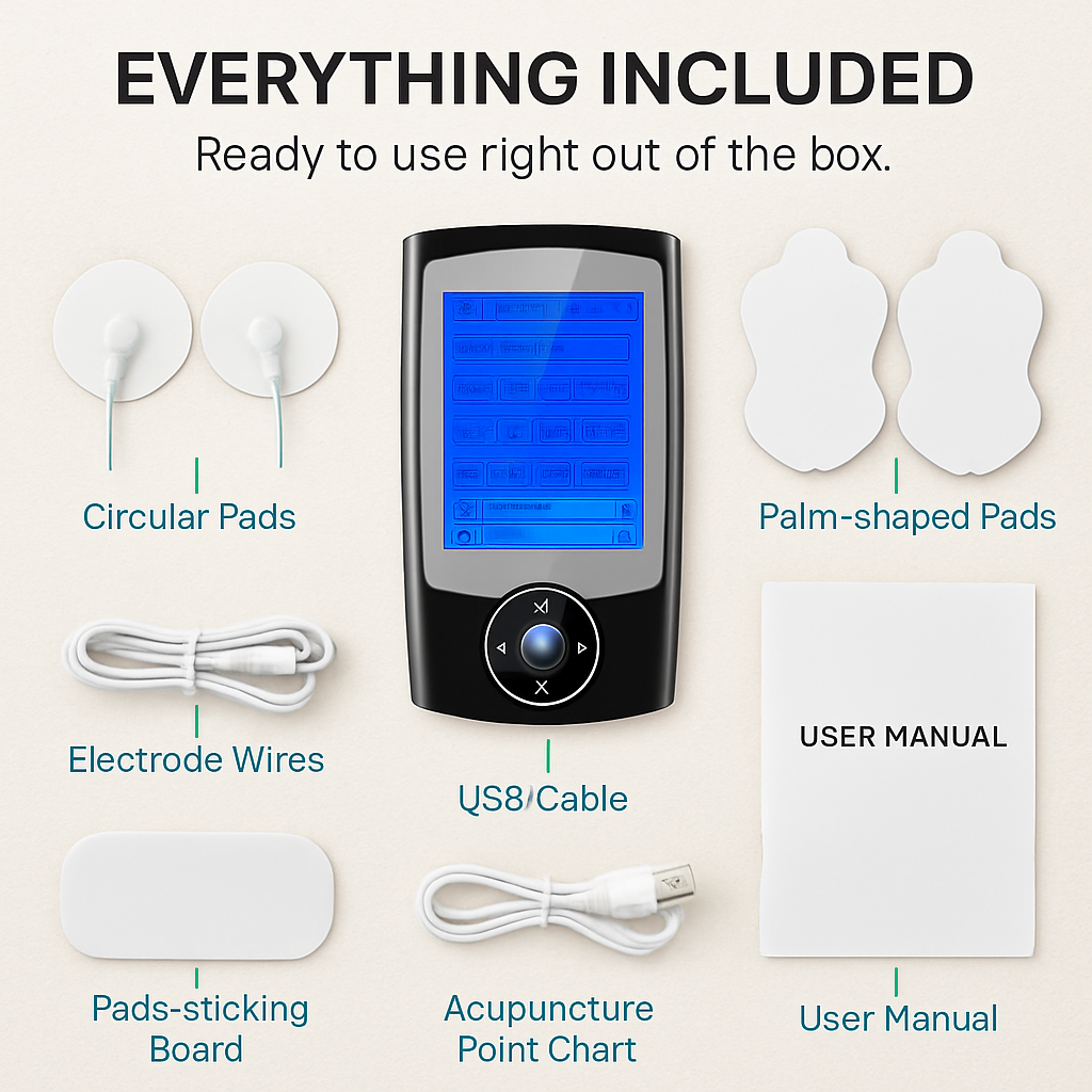Tens Unit Massager for Pain Relief and Muscle Recovery