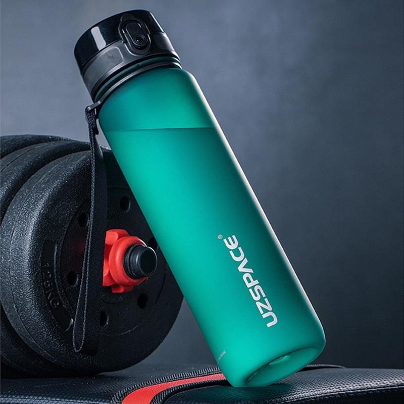 Sports Water Bottles With Time Marker Portable Leakproof Outdoor Shaker My Bottle Tritan Plastic Eco-Friendly Drinkware BPA Free Leakproof Outdoor Sport Direct Drinking Plastic Eco-Friendly Drinkware Water bottle