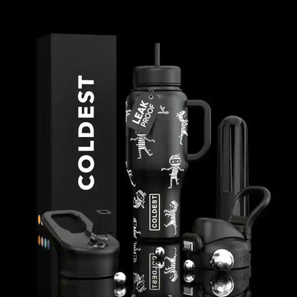 COLDEST 36 oz Insulated Stainless Steel Water Bottle | Limitless Series